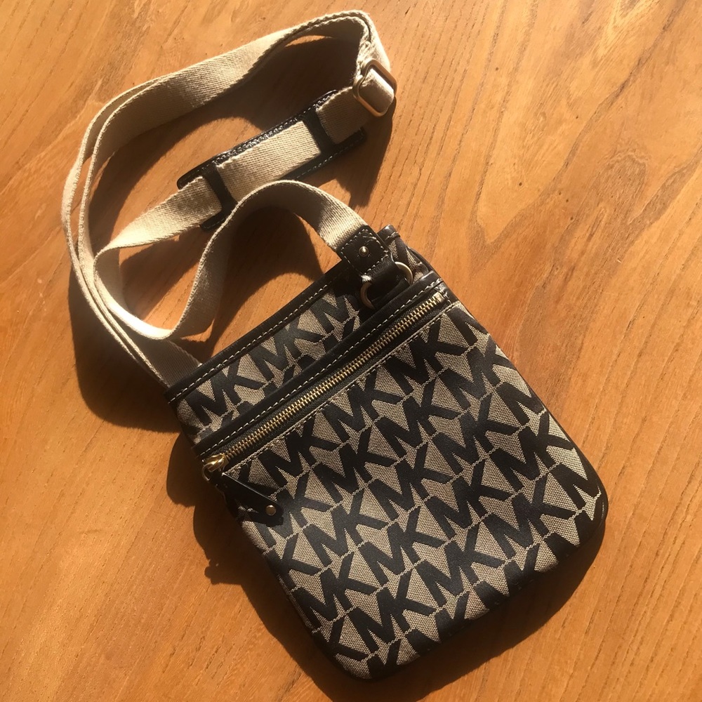 Michael Kors Canvas Crossbody Bag